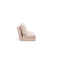 Canapea extensibila Isra pentru 2 persoane, Piersica, 130x30 cm - 3
