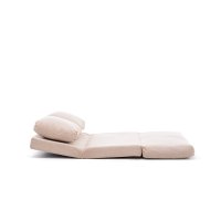Canapea extensibila Isra pentru 2 persoane, Piersica, 130x30 cm - 5