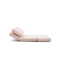 Canapea extensibila Isra pentru 2 persoane, Piersica, 130x30 cm - 6