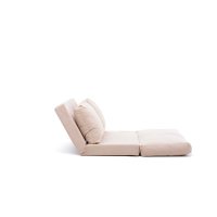 Canapea extensibila Isra pentru 2 persoane, Piersica, 130x30 cm - 8