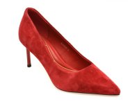 Pantofi eleganti FLAVIA PASSINI KL26PRF rosii din piele intoarsa pentru femei - 1