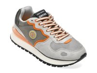 Pantofi sport barbati GRYXX 384 gri din piele intoarsa - 1