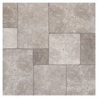 Gresie exterior / interior antiderapanta Toscana Grey  60 x 60 cm  mata  portelanata  rectificata  tip piatra naturala - 1