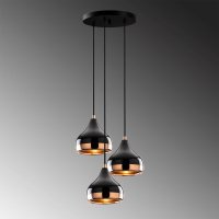 Lustra Yildo - 6871 Negru Cupru - 5