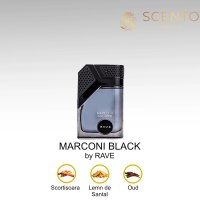 Parfum arabesc Rave Marconi Black, apa de parfum 100ml, barbati - 1