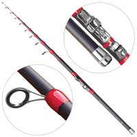 Lanseta Baracuda Tele Match Flash, 4.30m, 5-30g, 9 tronsoane - 1