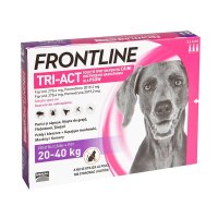 Frontline Tri-Act pentru Câini 20-40kg - Solutie Spot-On Antiparazitară, 3 Pipete - 2