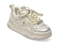 Pantofi sport GRYXX albi, model 80772, din material textil si piele naturala - 1
