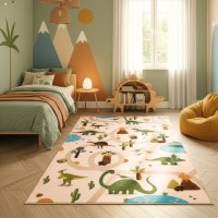 Covor Traversă Coco V1 Bej 80x150 cm - Stil și Confort pentru Casa Ta - 1