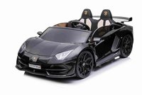 Masinuta electrica Lamborghini SVJ cu 2 locuri, 24V, 500W, Drift Edition, neagra - 1
