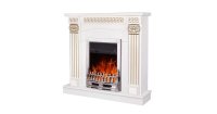 Semineu electric Calisto & Galileo silver, Art Flame, 1020x1100x300 mm, 2000W - 1