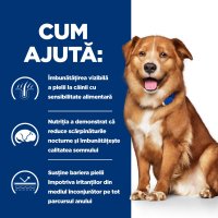 HILL'S Prescription Diet Derm Complete, dietă veterinară câini, hrană uscată, afecțiuni dermatologice HILL'S Prescription Diet Derm Complete, dietă veterinară câini, hrană uscată, piele & blana, 1.5kg - 14
