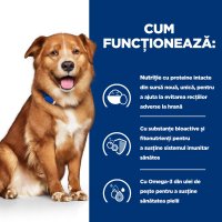 HILL'S Prescription Diet Derm Complete, dietă veterinară câini, hrană uscată, afecțiuni dermatologice HILL'S Prescription Diet Derm Complete, dietă veterinară câini, hrană uscată, piele & blana, 1.5kg - 16