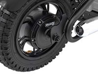 Motocicleta electrica pentru copii Speed Power Black, pornire la cheie, motor 250W, baterie 24V7Ah, roti pneumatice, scaun ergonomic din piele, lumina frontala LED, claxon, muzica preinstalata, pana la 80 kg - 2