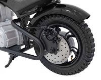 Motocicleta electrica pentru copii Speed Power Black, pornire la cheie, motor 250W, baterie 24V7Ah, roti pneumatice, scaun ergonomic din piele, lumina frontala LED, claxon, muzica preinstalata, pana la 80 kg - 3