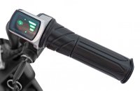 Motocicleta electrica pentru copii Speed Power Black, pornire la cheie, motor 250W, baterie 24V7Ah, roti pneumatice, scaun ergonomic din piele, lumina frontala LED, claxon, muzica preinstalata, pana la 80 kg - 9