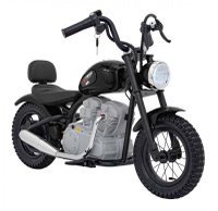 Motocicleta electrica pentru copii Speed Power Black, pornire la cheie, motor 250W, baterie 24V7Ah, roti pneumatice, scaun ergonomic din piele, lumina frontala LED, claxon, muzica preinstalata, pana la 80 kg - 12