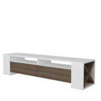 Comoda TV Sosruko Walnut-Alb - 2