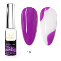 Artistic Liner Gel EVERIN 8ml – 19 | Gel liner mov pentru contururi precise și modele nail art - 1