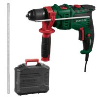 Masina de gaurit cu percutie ( bormasina ) Parkside, 750W, 3000 rpm, Cuplu maxim de 10Nm, Mandrina rapida - 1
