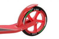 Trotineta pliabila Ferrari Junior Rosu cu roti 200 mm, cadru din aluminiu, cric, greutate admisa 100 kg - 2