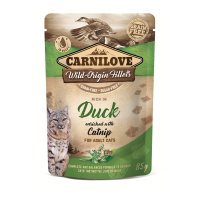 CARNILOVE, File Rață cu Catnip, hrană umedă fără cereale pisici, (în sos) CARNILOVE, File Rață cu Catnip, plic hrană umedă fără cereale pisici, (în sos), 85g - 2