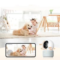 Camera de supraveghere interior 70mai ANONA PANO Security Camera 4K UHD, tehnologie AI, Control vocal Google Home, Alexa - 5
