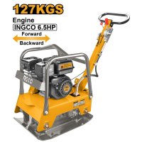 Ingco GCP125-2E Placa Compactoare 127Kg, 6.5CP, 25kN, 63x40cm - 1