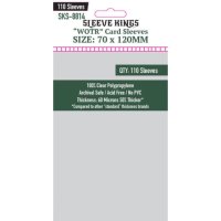 Sleeve Kings WOTR-Tarot Card 70 x 120 mm - Protectii Premium pentru Carti de Joc - 1