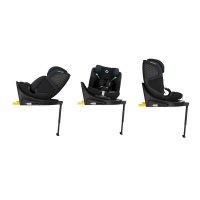Scaun auto I-Size Maxi-Cosi Emerald 360 S Tonal Graphite cu isofix, picior de sustinere, rotatie 360, protectie la impact lateral - 1