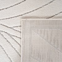 Covor Rotund NOVA V4 Crem 80x80 cm - Stil Modern si Natural - 5