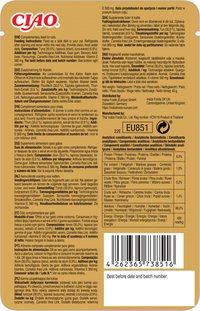 INABA Ciao Bisque, Ton, plic hrană umedă fără cereale pisici, (piure), 40g - 2