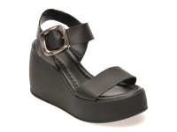 Sandale negre GRYXX 5001729 din piele naturala pentru vara - 1