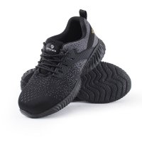 Pantofi de protectie Texo Fly S1, usori si aerisiti, cu bombeu metalic Negru - 4