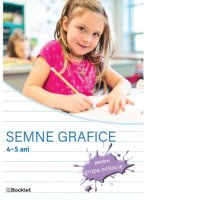 Caiet de Lucru Semne Grafice pentru Grupa Mijlocie (4-5 Ani) - 1