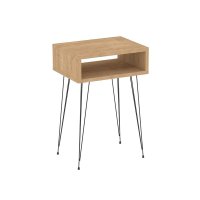 Noptiera Naida Stejar 40x30x59 cm - 1