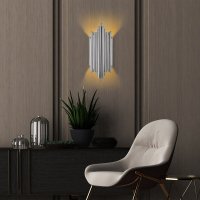 Aplica Reis Crom 22x50x11 cm - 1