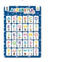 Plansa Educativa Alfabet pentru Gradinita - Invata cu Distractie - 1
