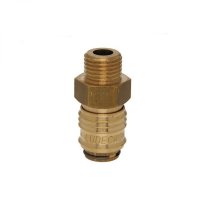 Mini cupla rapida cu filet exterior Ludecke ESM14A, 1 4  , O6 mm - 1