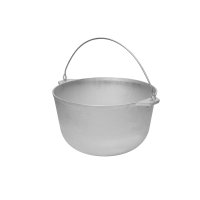 Ceaun din aluminiu alimentar cu capac, capacitate 24 litri - 2