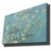 Tablou Canvas Almond Blossoms Van Gogh 70x100 cm Multicolor - 2