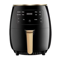 Friteuza cu aer cald Air Fryer 2400W capacitate 6L  afisaj digital LCD Touch control - 1