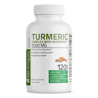 Turmeric 1000 mg cu Bioperina 5 mg, 120 capsule, Bronson Laboratories - 1