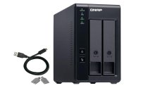 QNAP TR-002 2-Bay USB RAID Tower, 2.5/3.5 SATA 6Gbps HDD Support, USB 3.1 Type-C, 36W Power Adapter, 2-Year Warranty - 10