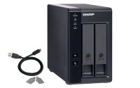 QNAP TR-002 2-Bay USB RAID Tower, 2.5/3.5 SATA 6Gbps HDD Support, USB 3.1 Type-C, 36W Power Adapter, 2-Year Warranty - 11