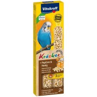 Batoane Vitakraft pentru Perusi cu Popcorn si Miere - 2 Buc - 1