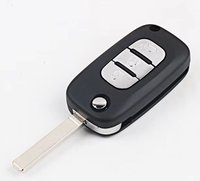 Carcasa cheie auto tip briceag Techstar pentru Renault – 3 butoane, compatibila cu Clio, Megane, Kangoo, Fluence - 4