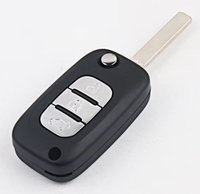 Carcasa cheie auto tip briceag Techstar pentru Renault – 3 butoane, compatibila cu Clio, Megane, Kangoo, Fluence - 3