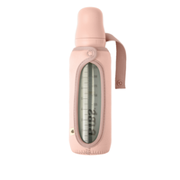 Husa Biberon BIBS din Sticla 225 ml - Nuanta Blush - 1