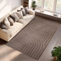 Covor Pompei V1 Bej 120x170 cm - Stil Boho Elegant - 2